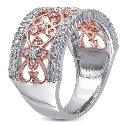 Oro Anello vintage fatto a mano