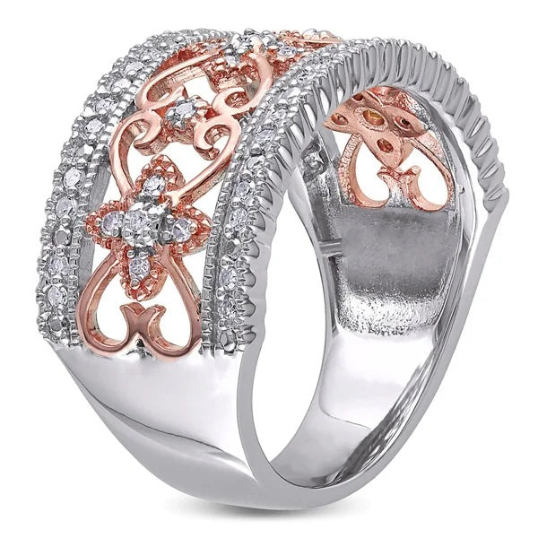 Oro Anello vintage fatto a mano