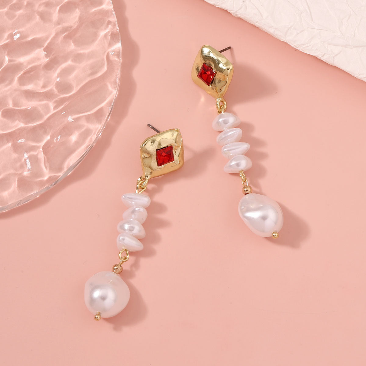 Perla Orecchino bellissimo con stile unico