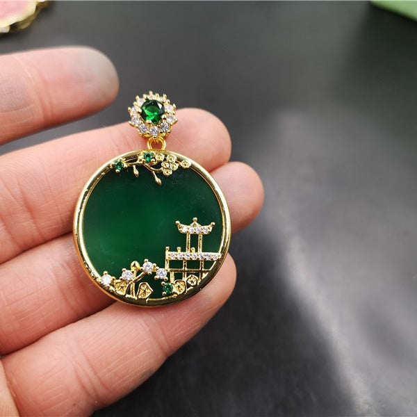 Argento Ciondolo bellissimo con stile unico