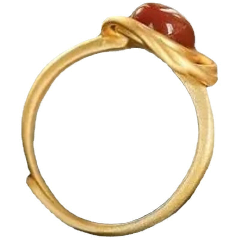 Oro Anello stupendo per uso quotidiano