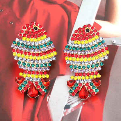 Orecchino artigianale delicato