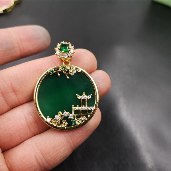 Argento Ciondolo bellissimo con stile unico