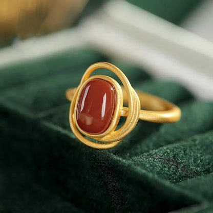 Oro Anello stupendo per uso quotidiano