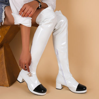 Stivali Ortopediche Aggraziate dal Look Moderno