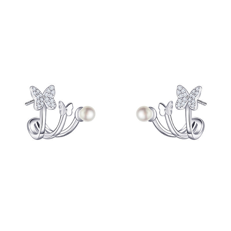 Perla Orecchino artigianale delicato