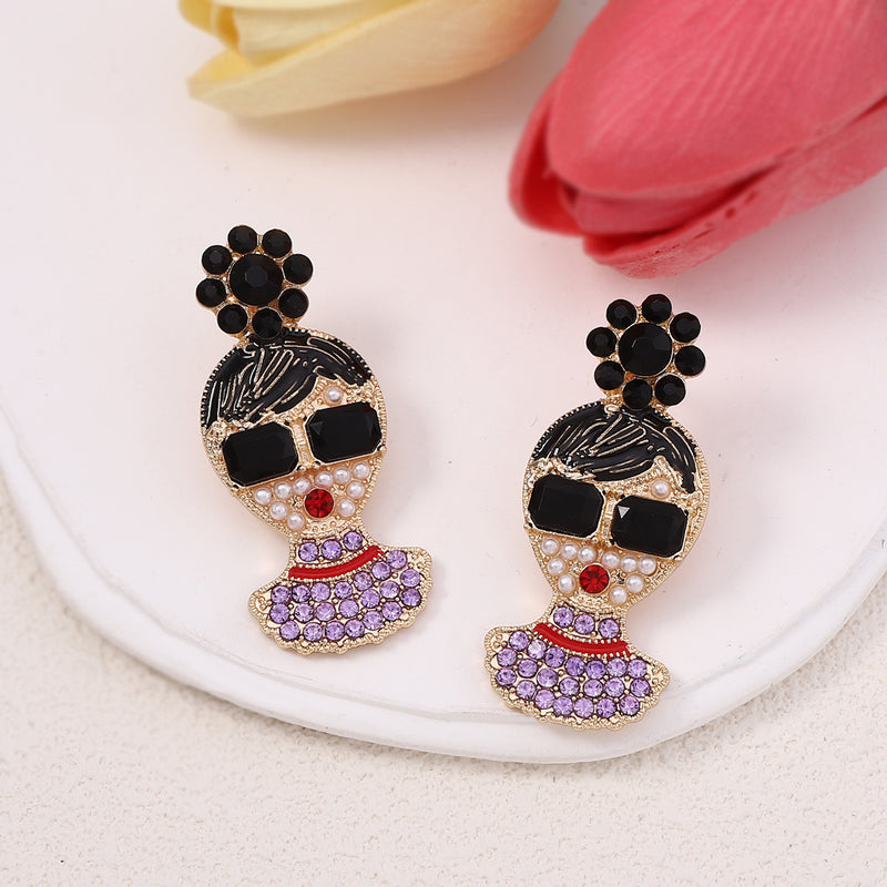 Orecchino vintage fatto a mano