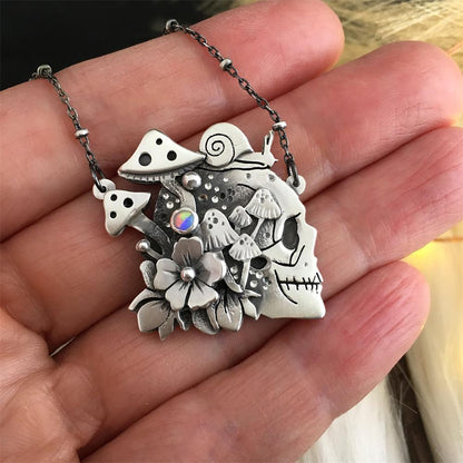 Argento Collana bellissimo con stile unico