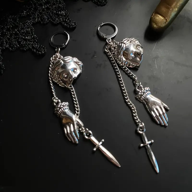 Orecchino artigianale delicato