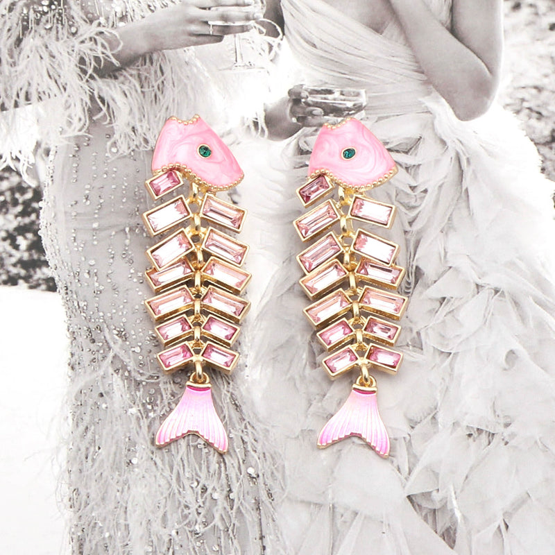 Orecchino artigianale delicato