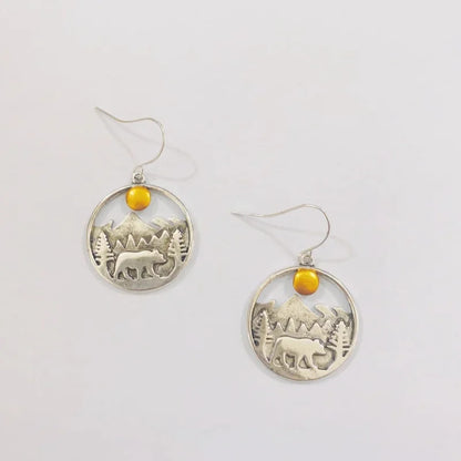 Orecchino artigianale delicato