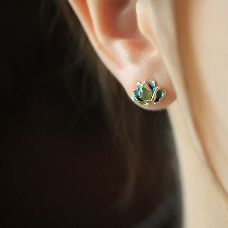 Argento Orecchino classico dal fascino senza tempo