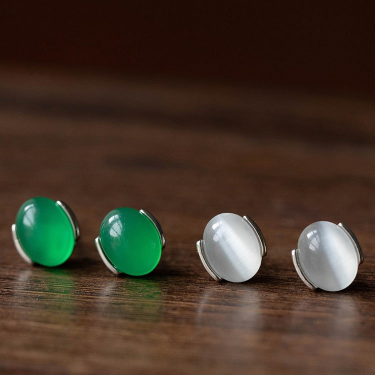 Argento Orecchino vintage fatto a mano