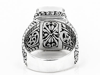 Argento Anello stupendo per uso quotidiano