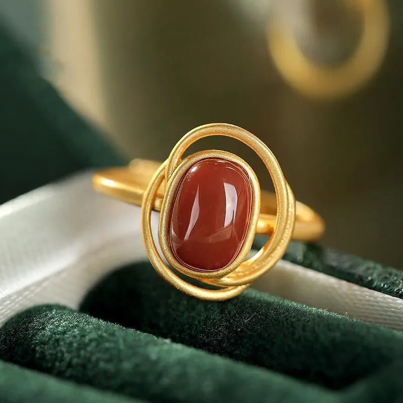 Oro Anello stupendo per uso quotidiano