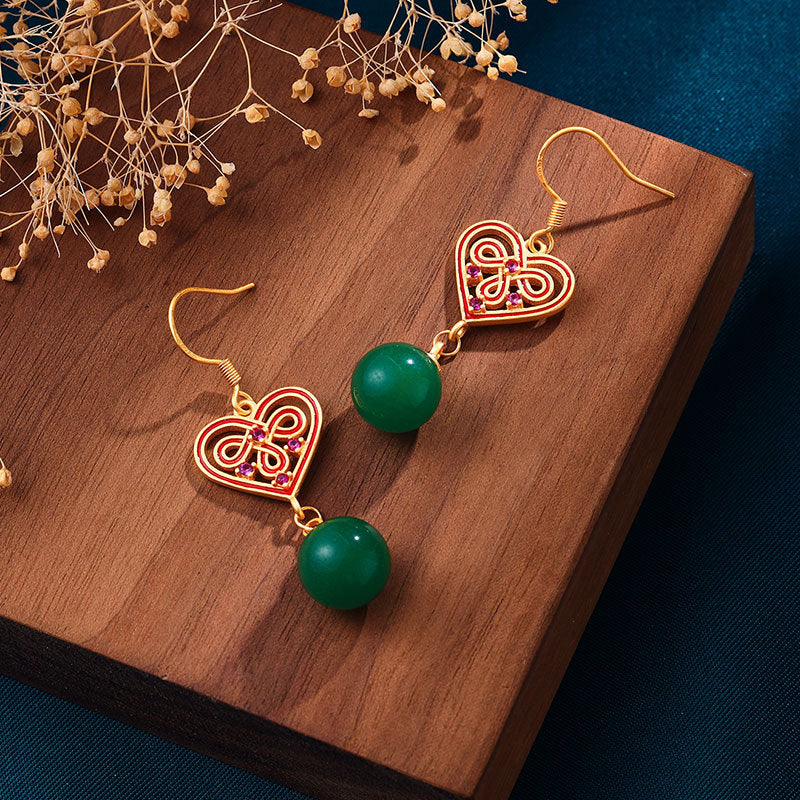 Oro Orecchino artigianale delicato