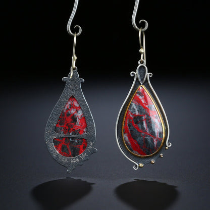 Orecchino artigianale delicato