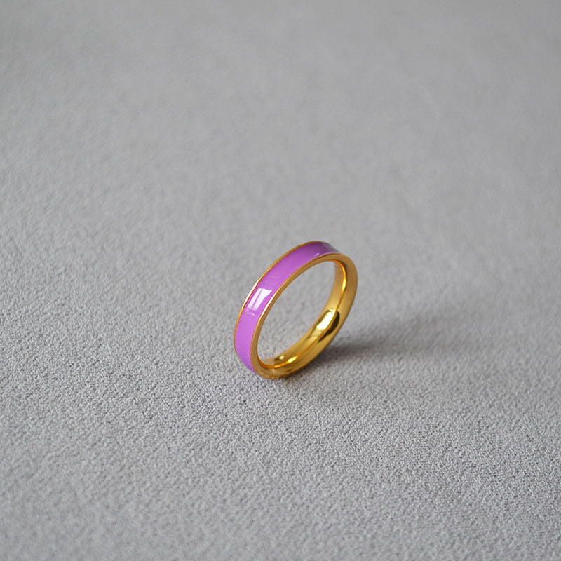 Oro Anello affascinante per ogni occasione