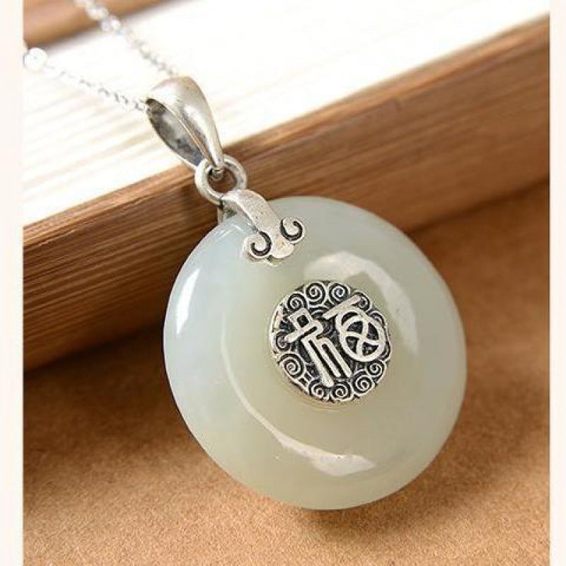 Argento Ciondolo artigianale delicato