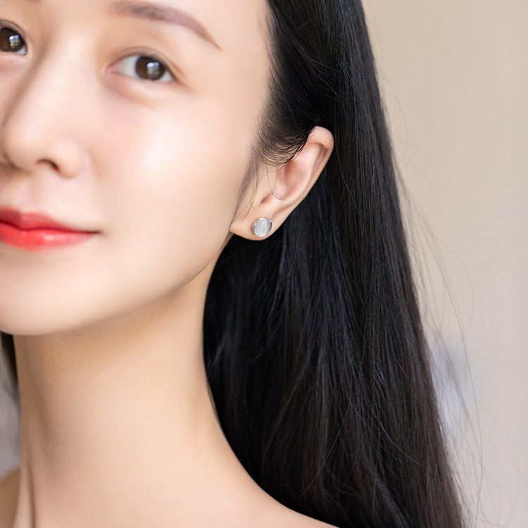 Argento Orecchino vintage fatto a mano