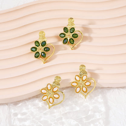 Orecchino artigianale delicato