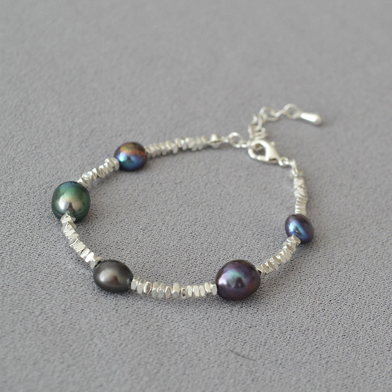 Argento Collana bellissimo con stile unico