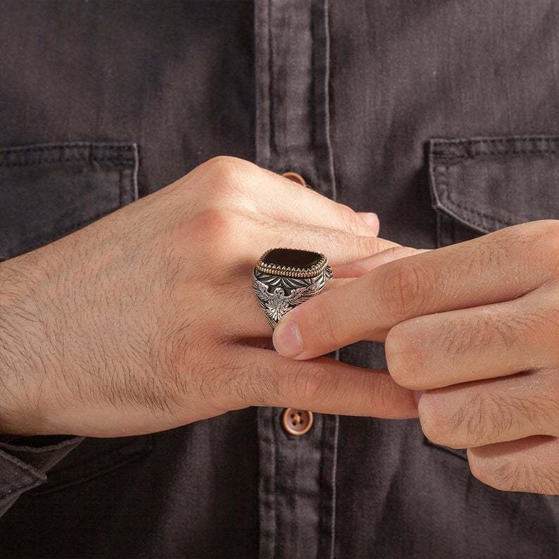 Oro Anello stupendo per uso quotidiano