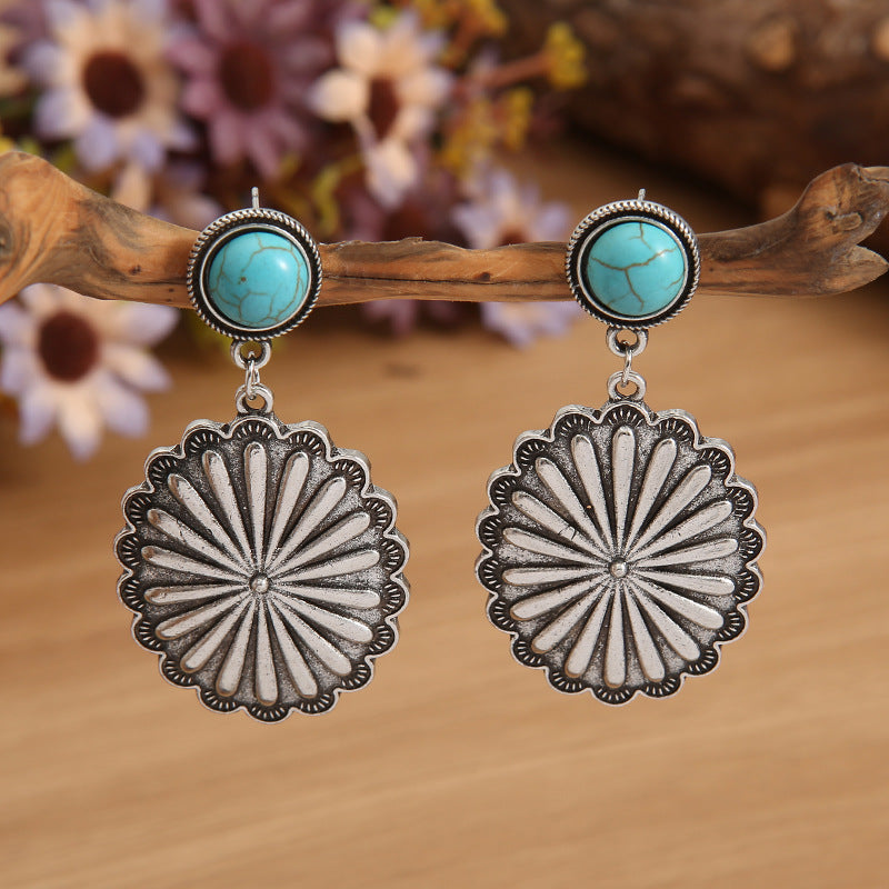 Orecchino vintage fatto a mano