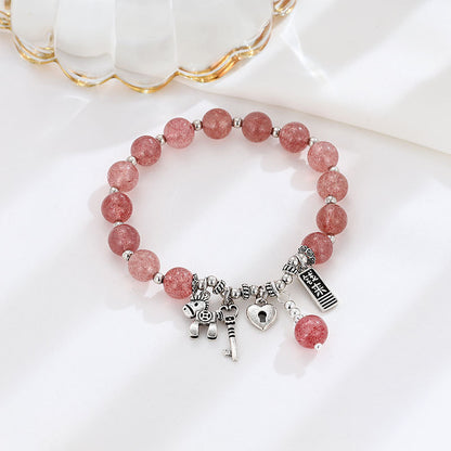 Argento Bracciale artigianale delicato