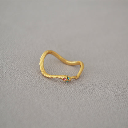 Oro Anello affascinante per ogni occasione