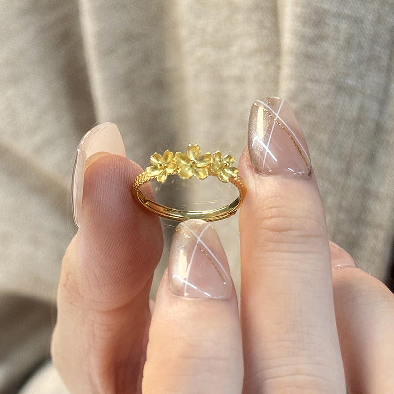 Oro Anello elegante per ogni occasione