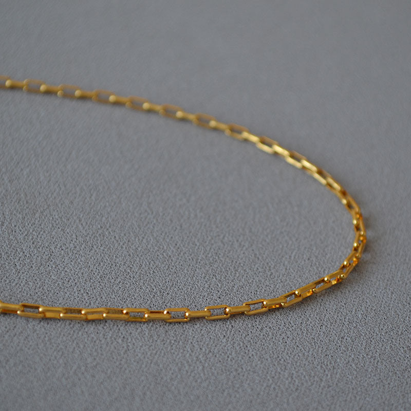 Oro Collana bellissimo con stile unico