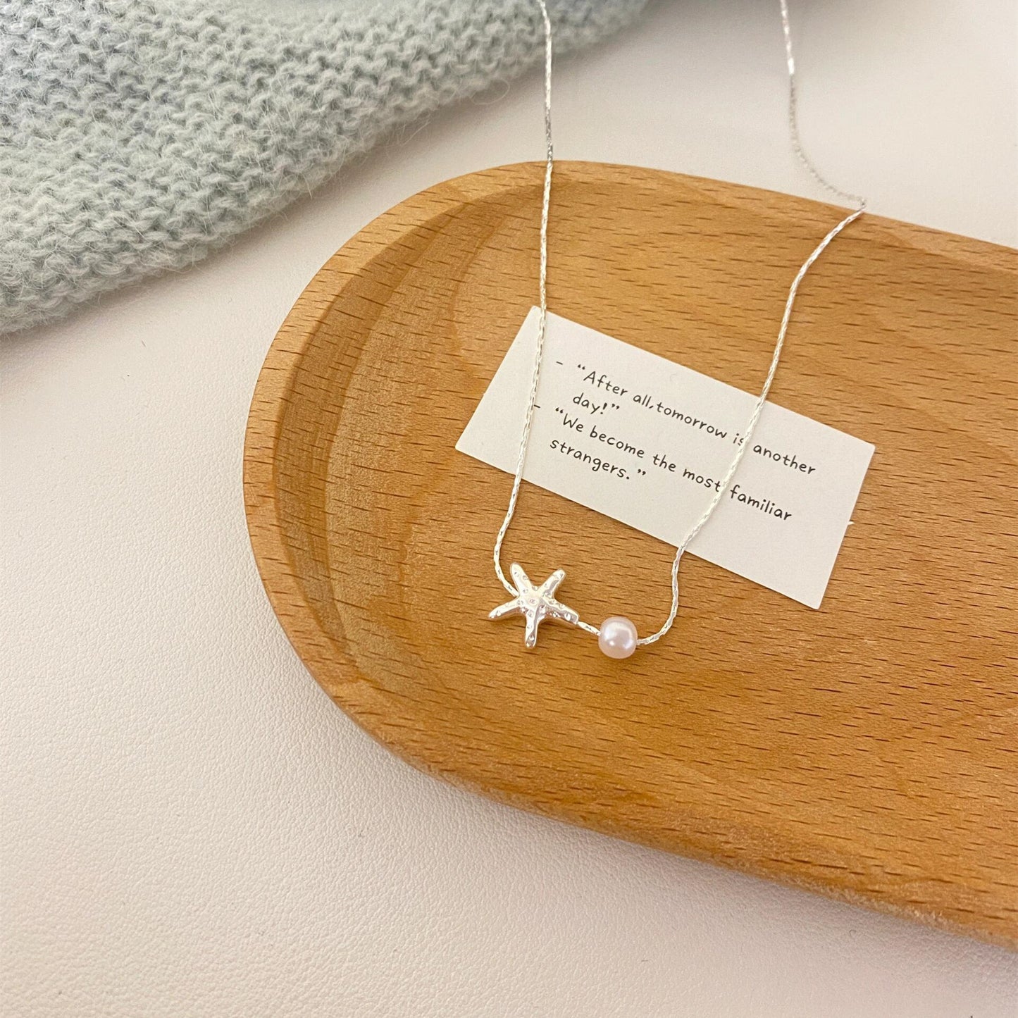 Perla Collana artigianale delicato