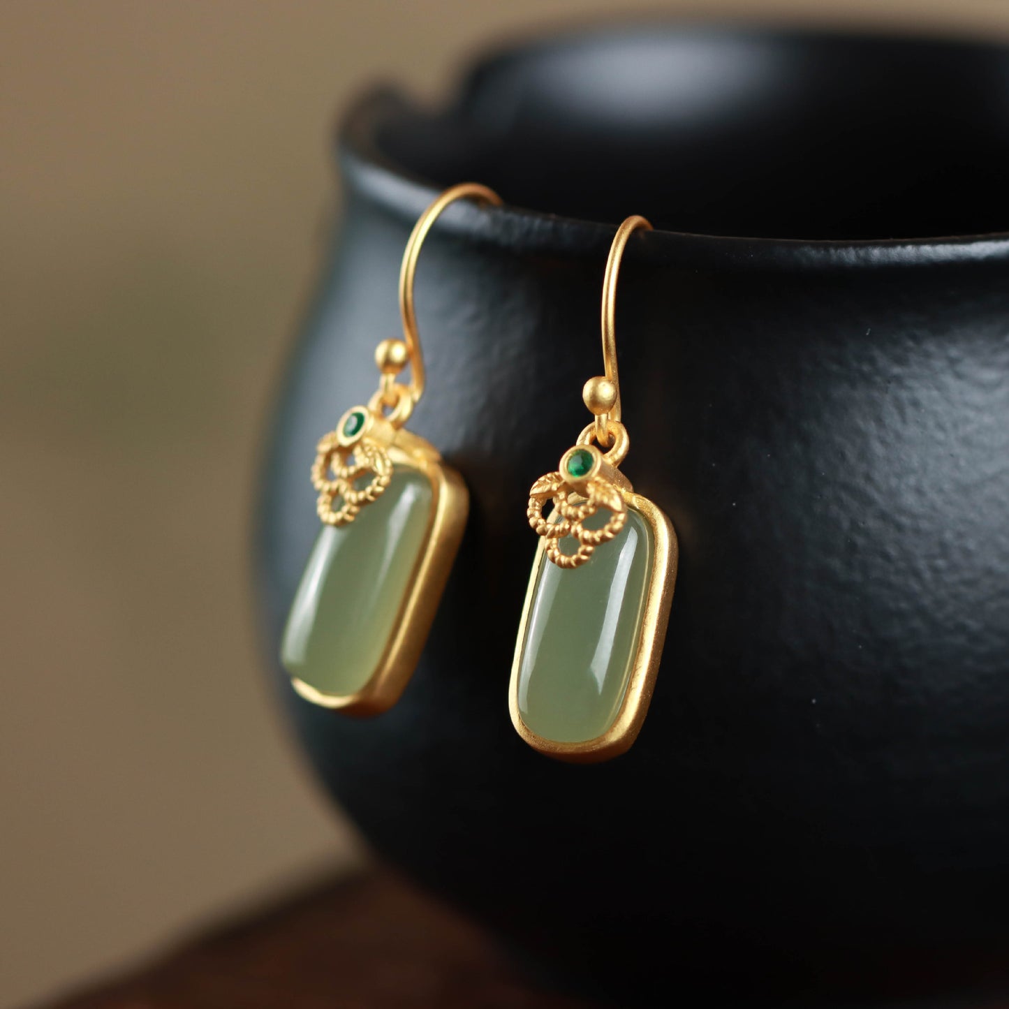 Argento Orecchino vintage fatto a mano