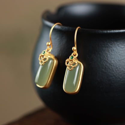 Argento Orecchino vintage fatto a mano