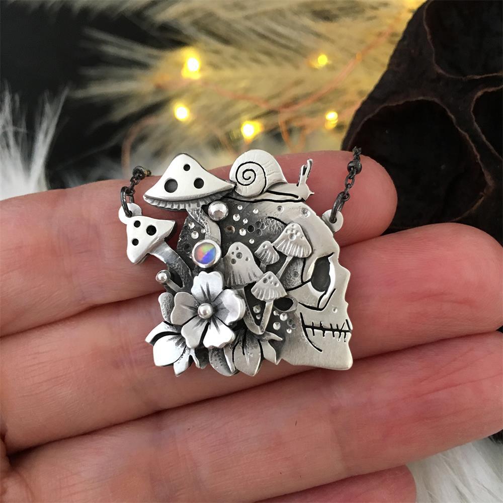 Argento Collana bellissimo con stile unico