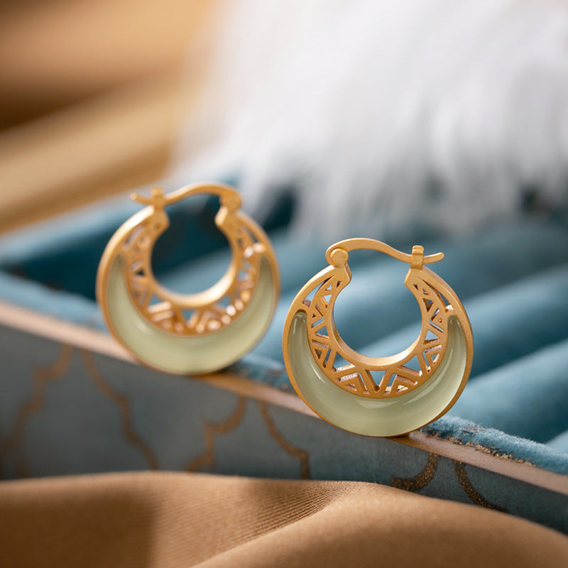 Argento Orecchino stupendo per uso quotidiano