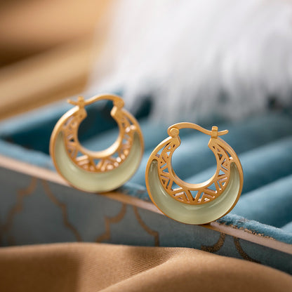 Argento Orecchino stupendo per uso quotidiano