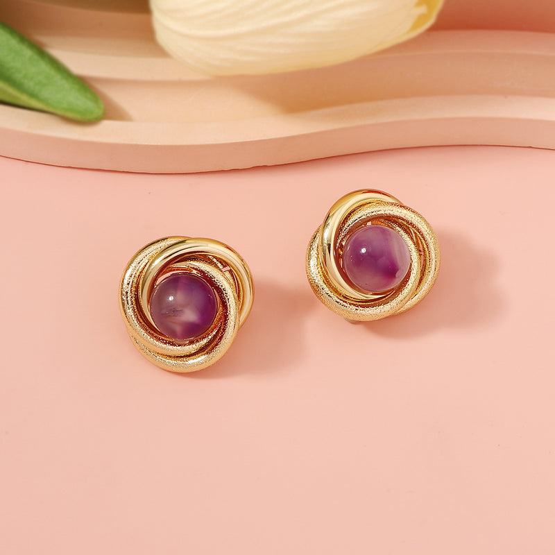 Perla Orecchino vintage fatto a mano