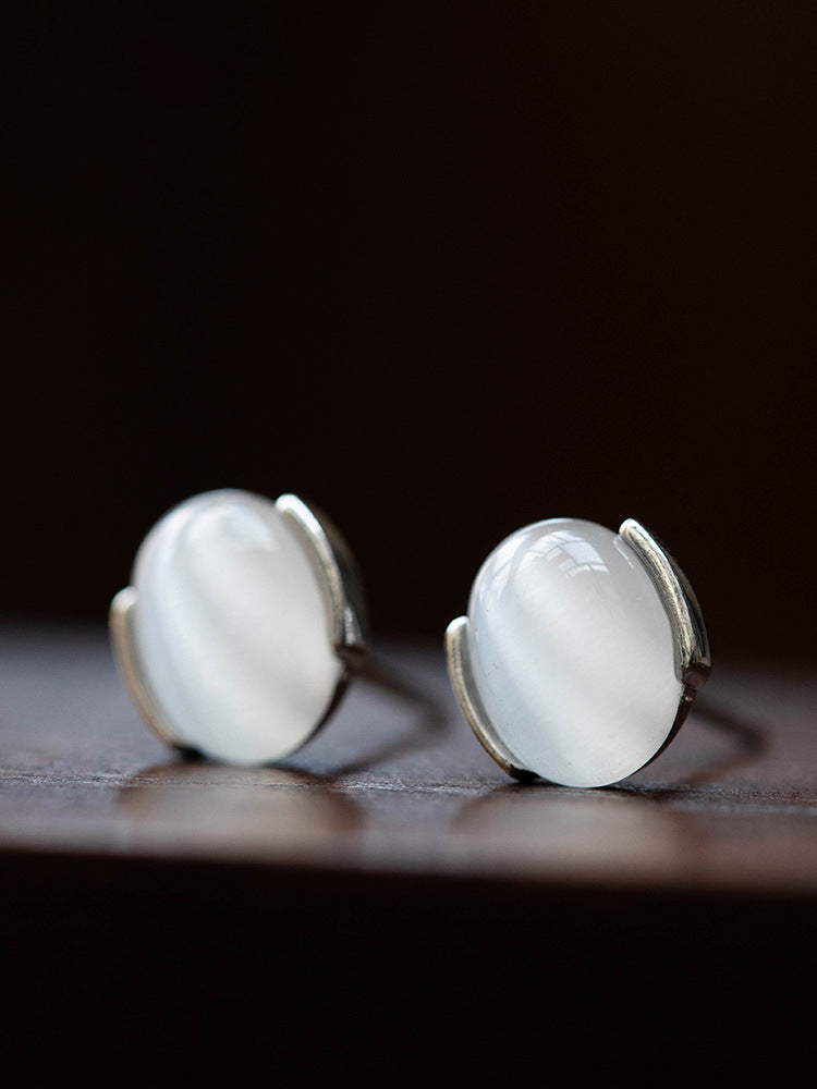 Argento Orecchino vintage fatto a mano