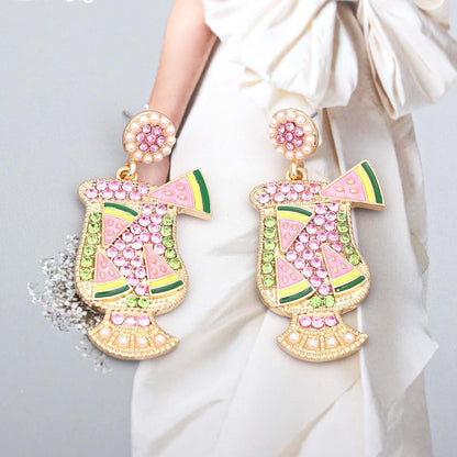 Orecchino artigianale delicato