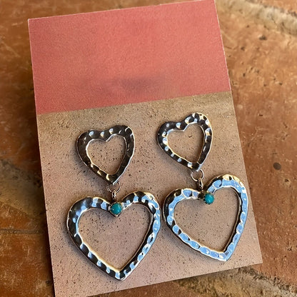 Orecchino vintage fatto a mano