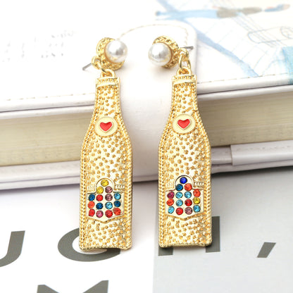 Orecchino artigianale delicato