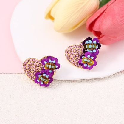 Orecchino romantico per momenti speciali