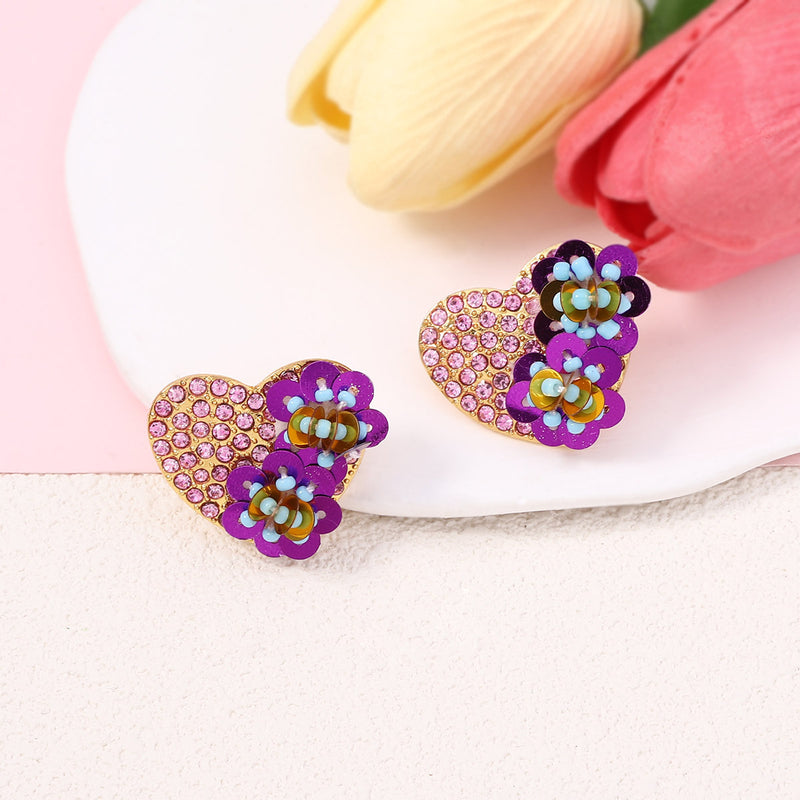 Orecchino romantico per momenti speciali