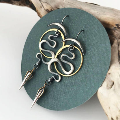 Orecchino vintage fatto a mano