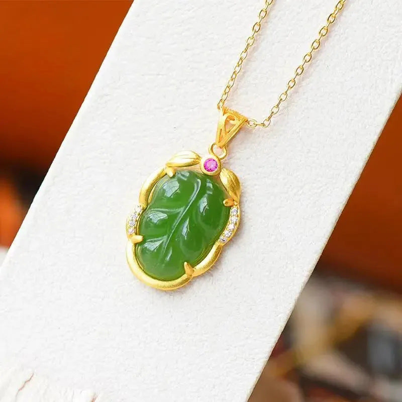 Argento Collana artigianale delicato