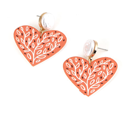 Perla Orecchino artigianale delicato