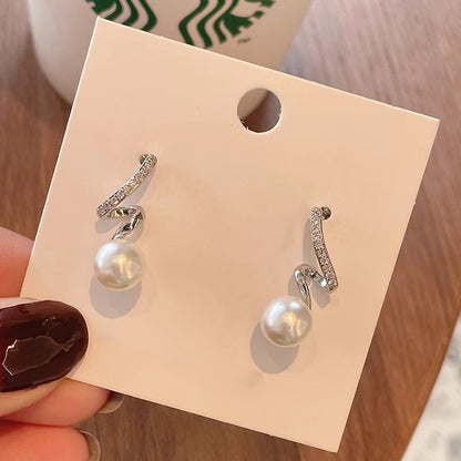 Perla Orecchino bellissimo con stile unico