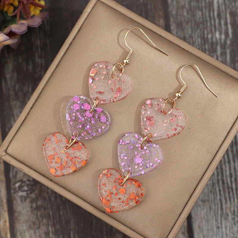 Orecchino artigianale delicato